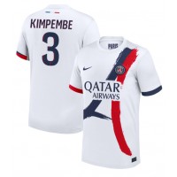 Fotballdrakt Herre Paris Saint-Germain Presnel Kimpembe #3 Bortedrakt 2024-25 Kortermet